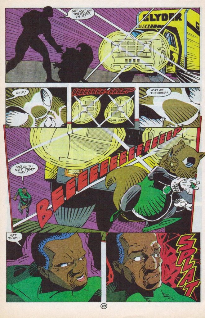 green lantern comic strip